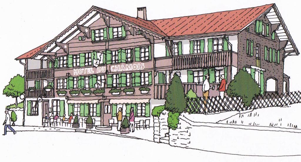 Hotel Du Chamois L'Etivaz Kültér fotó
